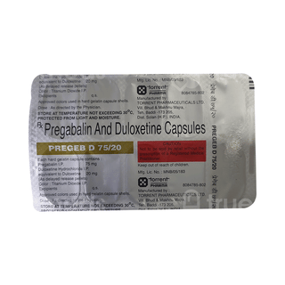 Pregeb D 75/20 Capsule 10